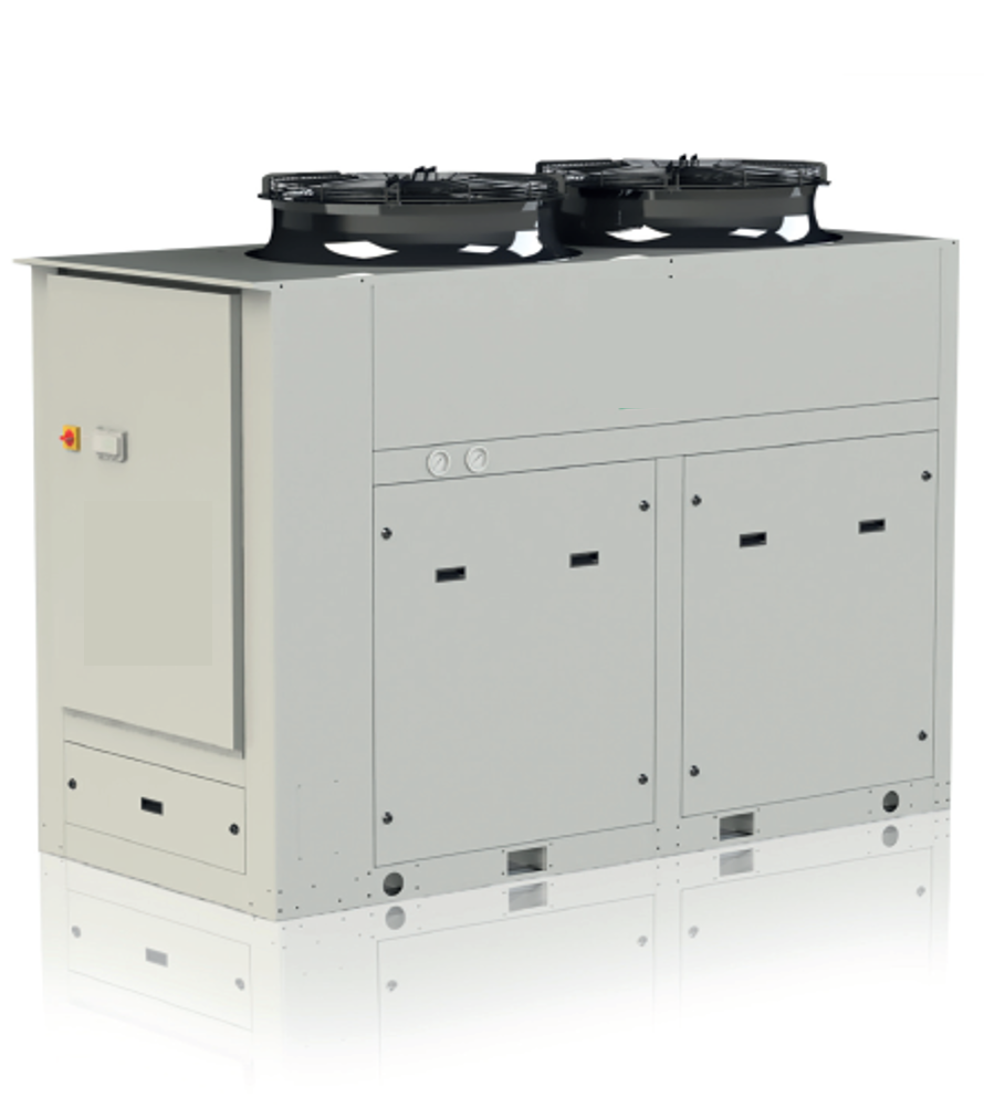 Pompe à chaleur à condensation par air – HERA – R290 Compression semi-hermétique